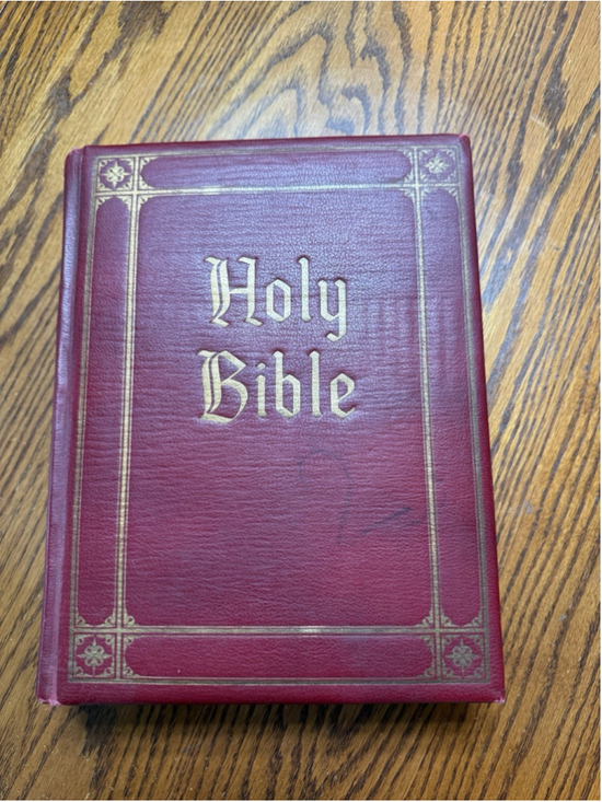 Unbranded Other - Vintage Holy Bible Large Print Hard Cover